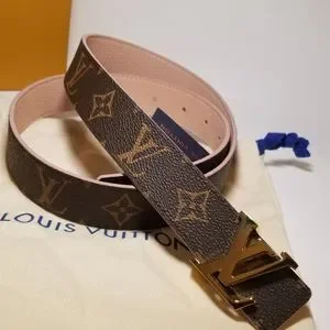 Womens Louis Vuitton Skinny Rev. Belt (85) Louis Vuitton Skinny Belts for Women for sale | eBay main image 4